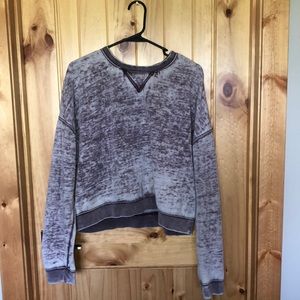 Kendall & Kylie purple crewneck